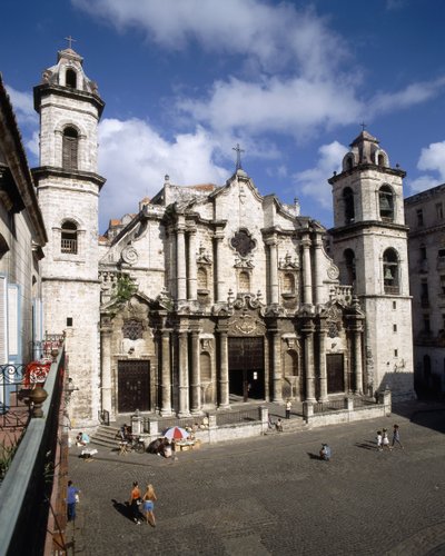 Façade de la cathédrale, construite entre 1748-77 - Unbekannt Unbekannt